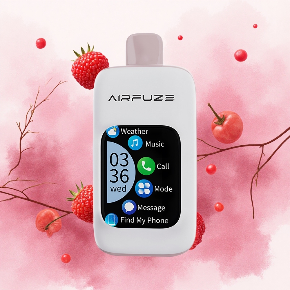 AirFuze Smart 30000 Puffs Једнократни Вапе Jagoda Eksplozija Serbia vapes TFT touch screen 900mAh Type-C