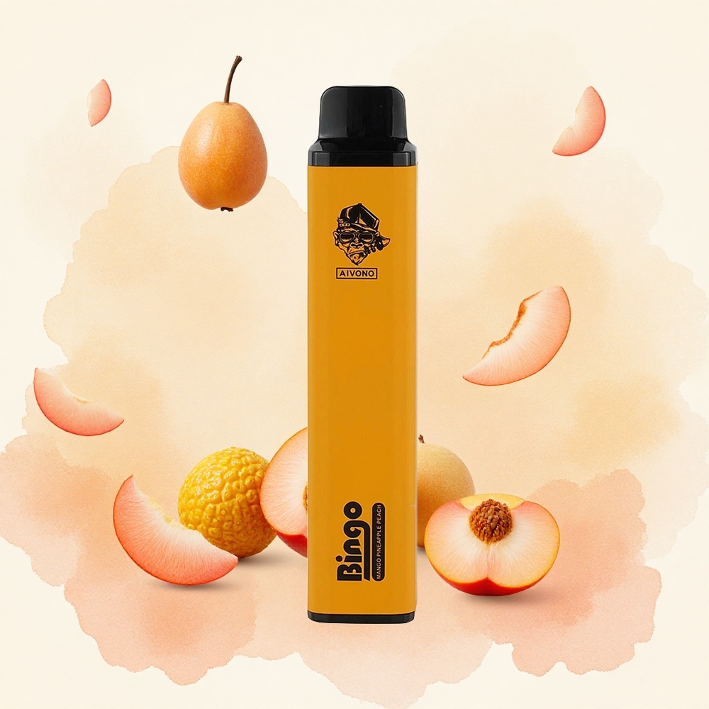 Aivono AIM BINGO 4000 Puffs Ananas Breskva Serbia vapes 10mL 1000mAh