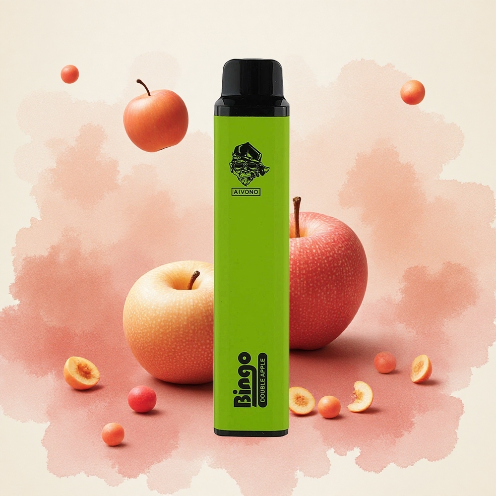 Aivono AIM BINGO 4000 Puffs Dvostruka Jabuka Serbia vapes 21 123mm 1000mAh