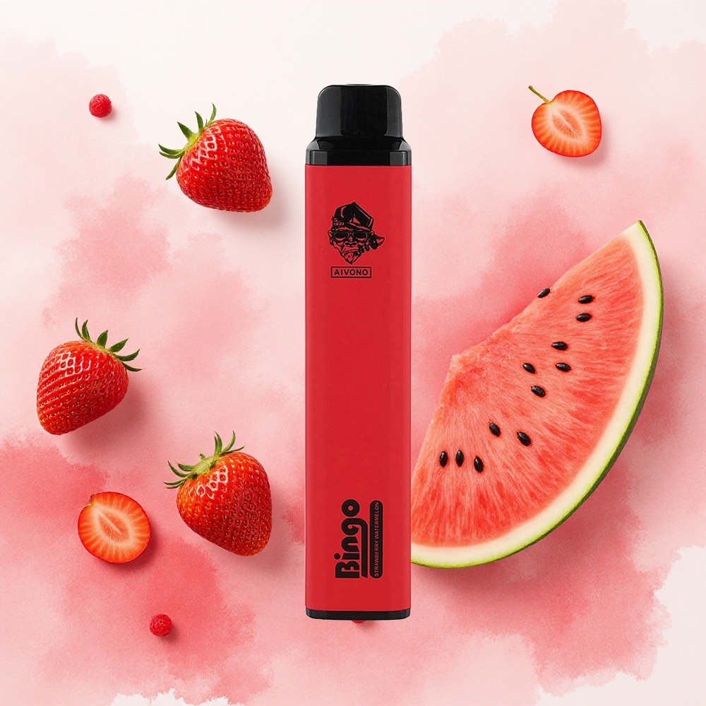 Aivono AIM BINGO 4000 Puffs Jagoda Lubenica Serbia vapes 10mL 1000mAh