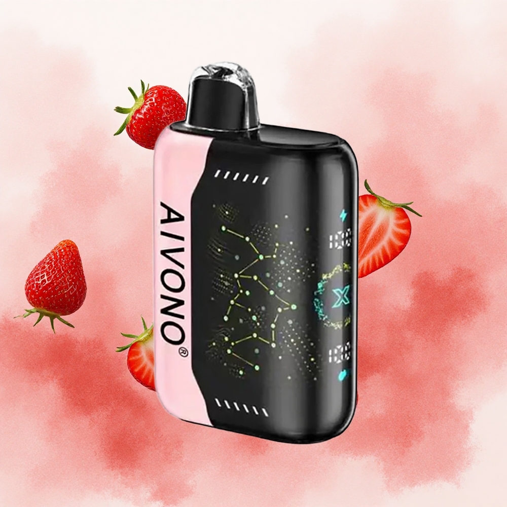 Aivono AIM BOOM 25000 Puffs Jagoda B Pop Serbia vapes 0 2 3 5 Никотин 28ml 650mAh 12 ohm Type-C 90g