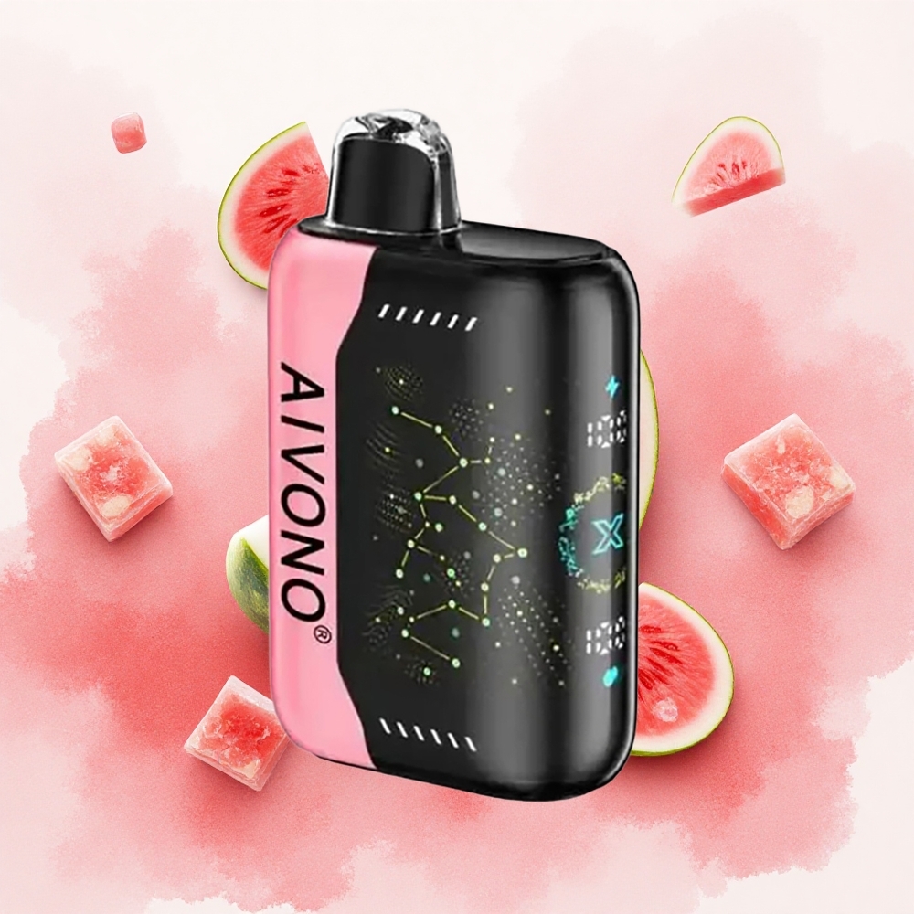 Aivono AIM BOOM 25000 Puffs Lubenica Led Serbia vapes Тип-Ц пуњење 90g