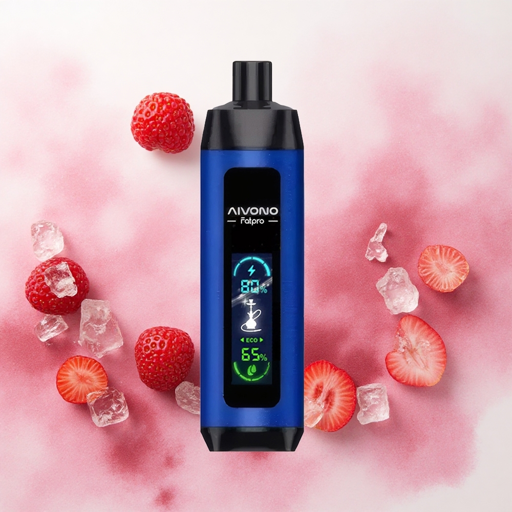 Aivono AIM FATPRO 22000 Puffs Jagoda Led Serbia vapes 0235 Никотин 28мл Е-течностPrirodneVeštačke arome