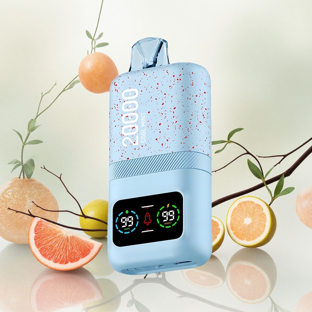 Aivono AIM MAGIC 20000 Puffs Cool menta Serbia vapes 26ml Дуал Месх Цоилс LCD Type-C 600mAh