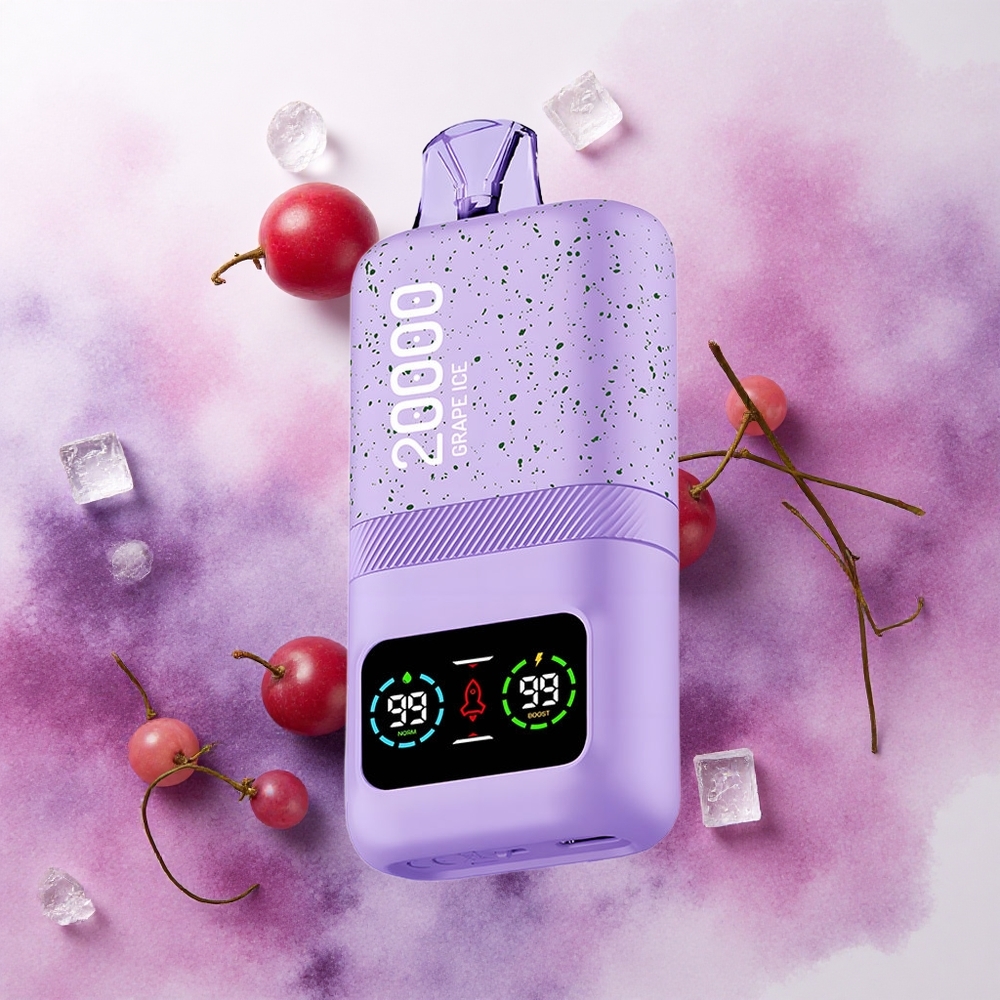 Aivono AIM MAGIC 20000 Puffs Groždani Led Serbia vapes Дуал Месх Цоилс LCD Type-C 600mAh