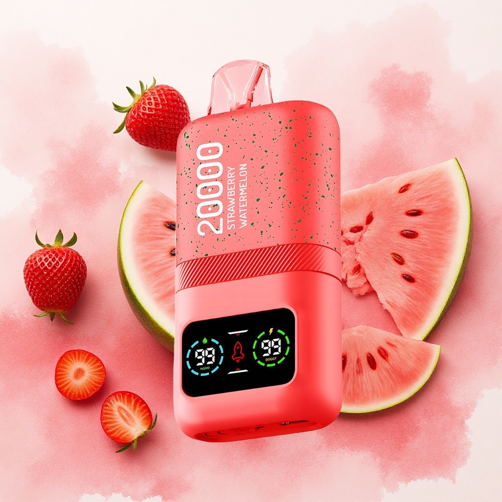 Aivono AIM MAGIC 20000 Puffs Jagoda lubenica Serbia vapes Дуал Месх Цоилс LCD Type-C