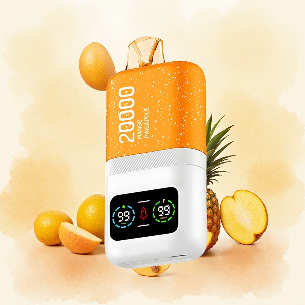 Aivono AIM MAGIC 20000 Puffs Mango Ananas Serbia vapes 0 2 3 5 Никотин 26мл Течност Дуал Месх Цоилс