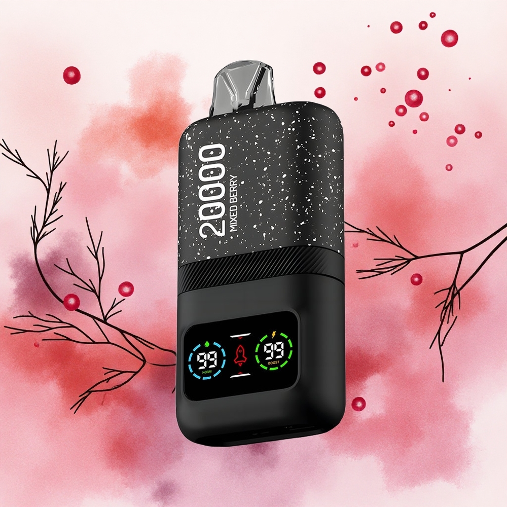 Aivono AIM MAGIC 20000 Puffs Mešano jagoda Serbia vapes 26ml Дуал Месх Цоилс LCD