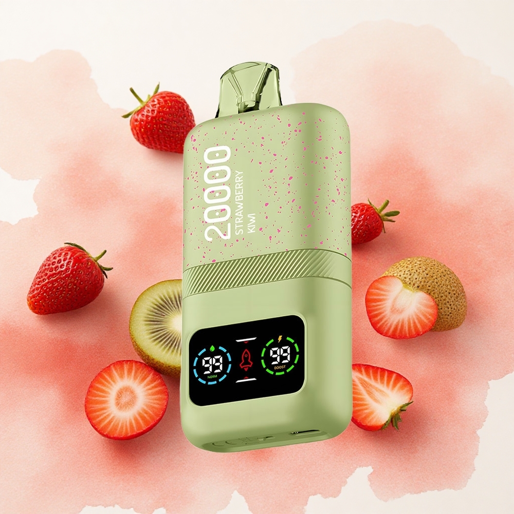 Aivono AIM MAGIC 20000 Puffs jagoda-kivi Serbia vapes 26ml Дуал Месх Цоилс LCD