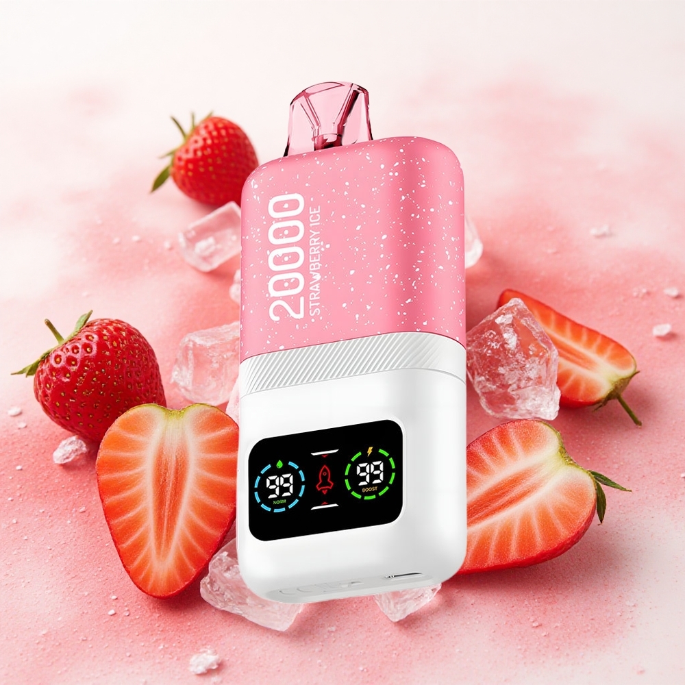 Aivono AIM MAGIC 20000 Puffs jagoda led Serbia vapes Дуал Месх Цоилс LCD Type-C 600mAh
