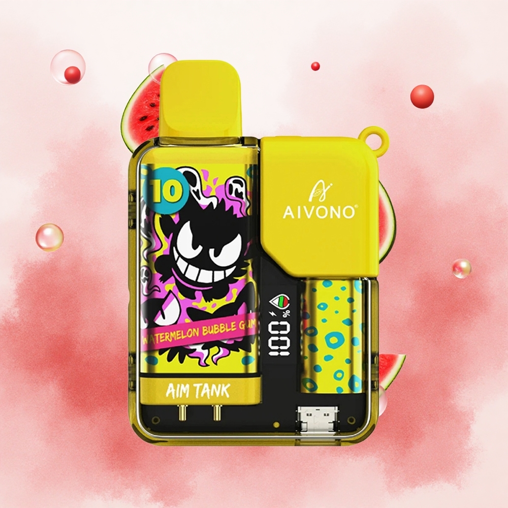 Aivono AIM-TANK 9500 Puffs Lubenica Žvakaća Guma Serbia vapes 18ml/650mAh/12ohm