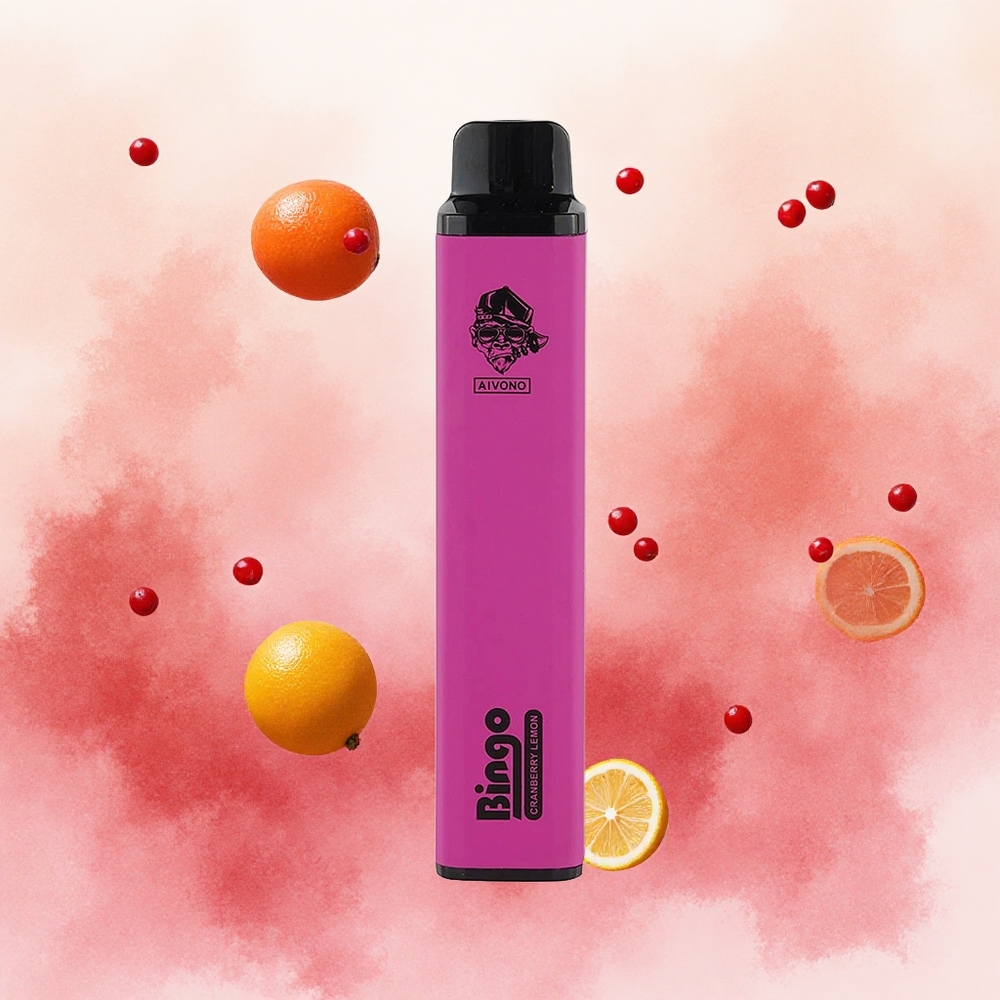 Aivono Aim Bingo 4000 Puffs Једнократни Вапе Brusnica Limun Serbia vapes 10mL 1000mAh
