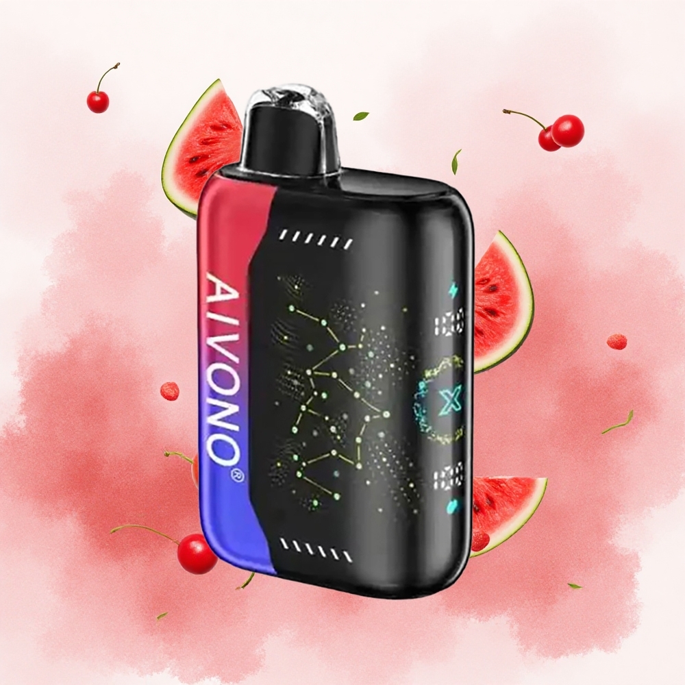 Aivono Aim Boom 25000 Puffs Ledena lubenica i trešnja Serbia vapes 0 2 3 5 Никотин 28ml 650mAh 12ohm Type-C 90g