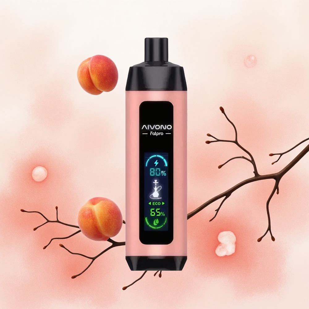 Aivono Aim Fatpro 22000 Puffs Brisljivi Vape Breskva Led Serbia vapes 28ml 600mAh Dual Modes 10 Aroma
