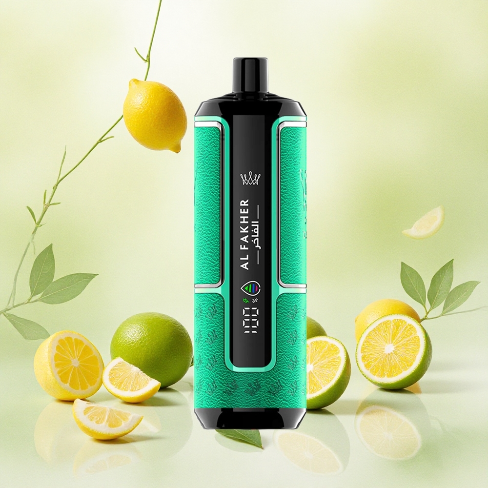 Al Fakher Crown Bar 15K Hypermax DTL 15000 Puffs Limun-Lajm Serbia Vapes 22ml 6mg Никотин