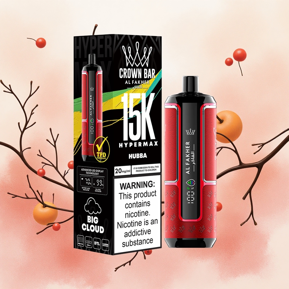 Al Fakher Crown Bar 15K Hypermax DTL 22ml 6mg Никотин Serbia vapes