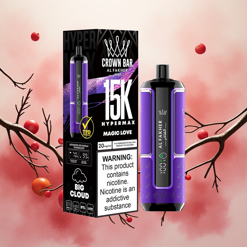 Al Fakher Crown Bar 15K Hypermax Magic Ljubav Serbia vapes 22ml 15000 Puffova