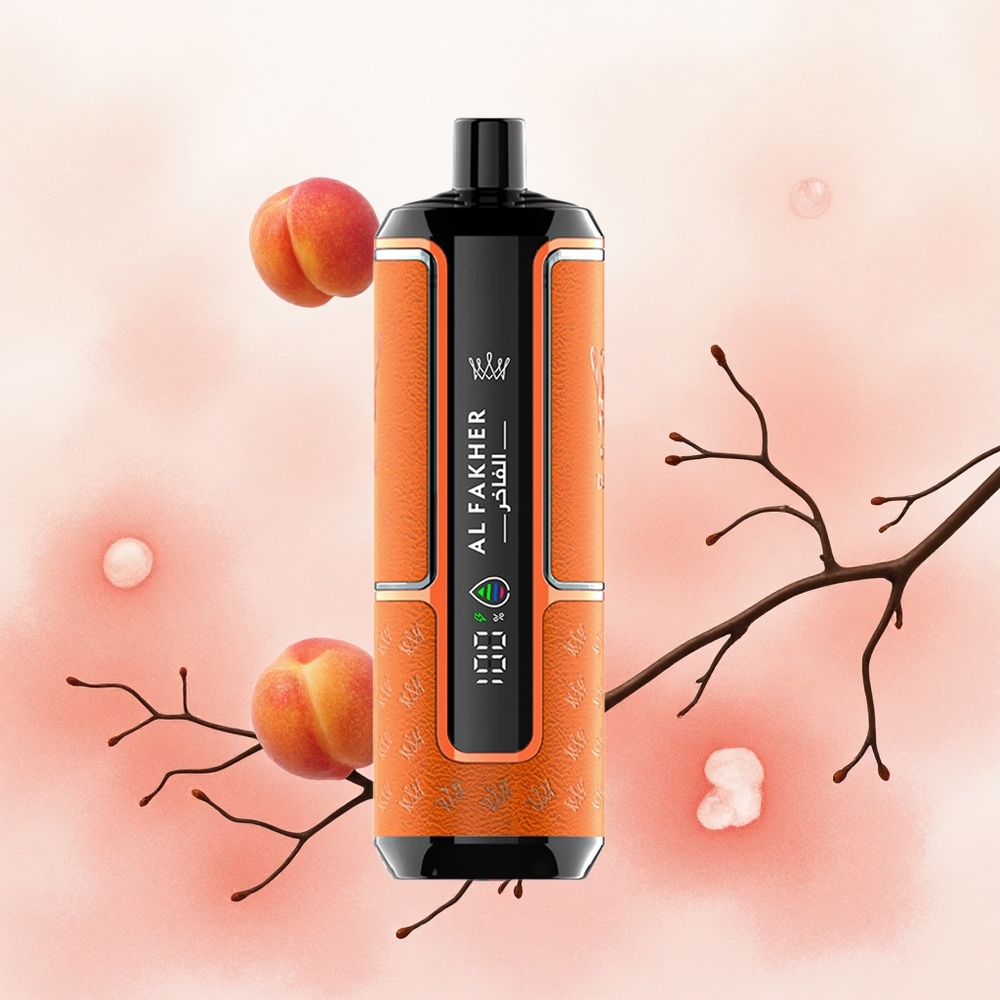 Al Fakher Crown Bar 15K Hypermax Једнократни Вапе Kit Breskva Led Serbia vapes 22ml 600mAh Type-C