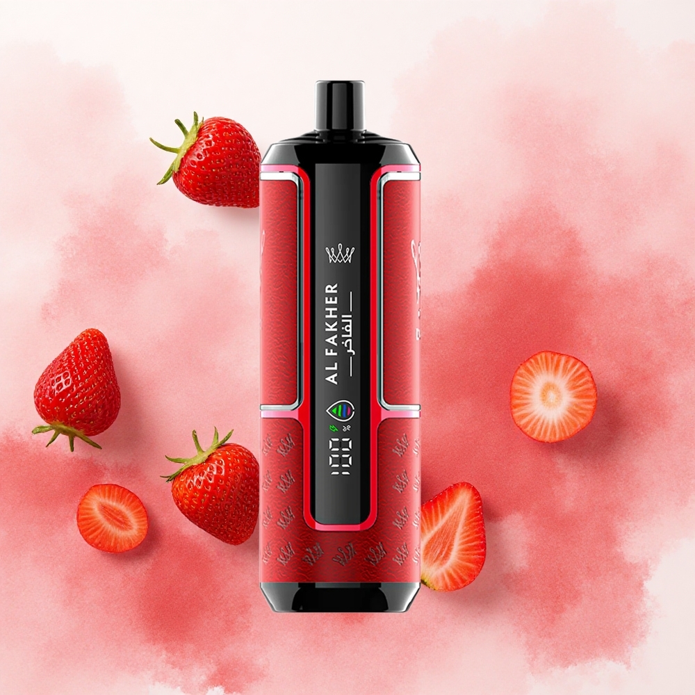 Al Fakher Crown Bar 15K Hypermax Једнократни Вапе Kit Jagoda Punch Serbia vapes 22ml/600mAh/Type-C/6mg Никотин