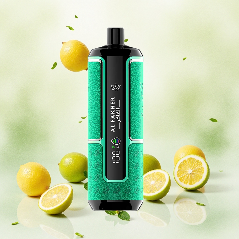 Al Fakher Crown Bar 15K Hypermax Једнократни Вапе Kit Limeta Mentol Serbia vapes 22ml 600mAh Type-C DTL 6mg Никотин/ml