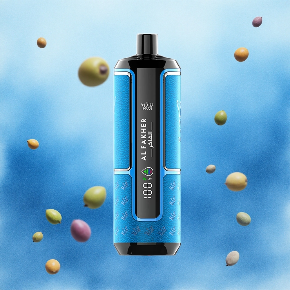 Al Fakher Crown Bar 15K Hypermax Једнократни Вапе Kit Plavi Okean Serbia vapes 22ml 600mAh Type-C 6mg Никотин/ml