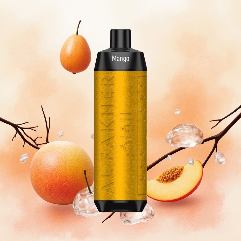 Al Fakher Crown Bar 8000 Kristal Једнократни Вапе Mango Ledeni Serbia vapes 18ml