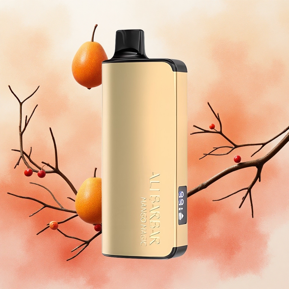 Alibarbar Ingot 9000 Puffs Mango Magic Serbia vapes 22ml 2350mah LED displej