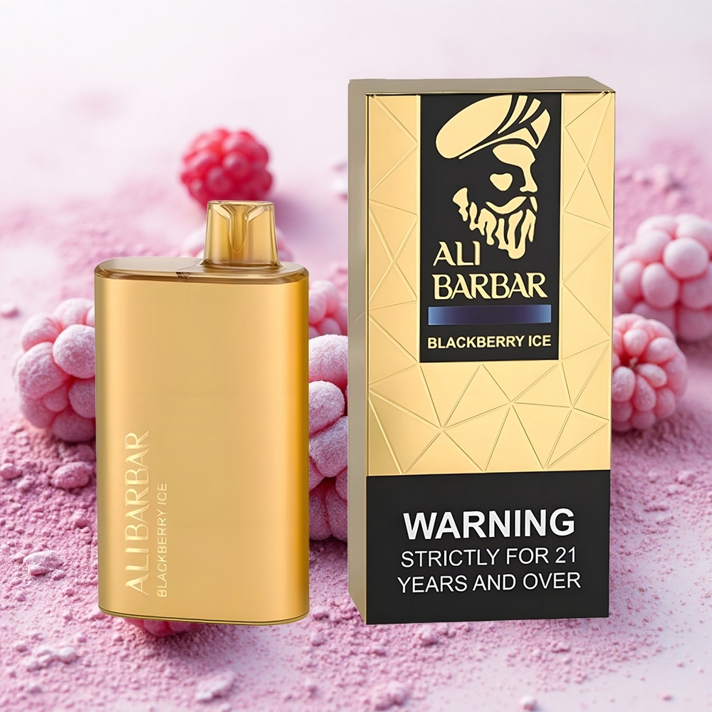 Alibarbar Rich 8000 Puffs Једнократни Вапе Blackberry Ice 20ml Serbia vapes