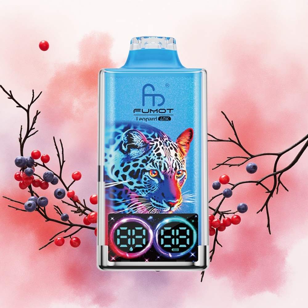 Fumot Leopard 40K Puffs Једнократни Вапе Mešano voće Serbia vapes 700mAh Дуал Месх Цоилс Type-C