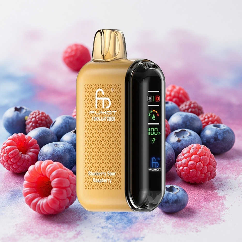 Fumot Tornado 20000 Puffs Borova-Jagoda Serbia vapes Дуал Месх Цоил