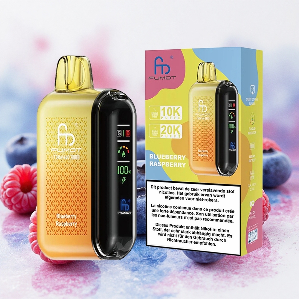 Fumot Tornado 20000 Puffs Borovićka Malina Serbia vapes Дуал Месх Цоил