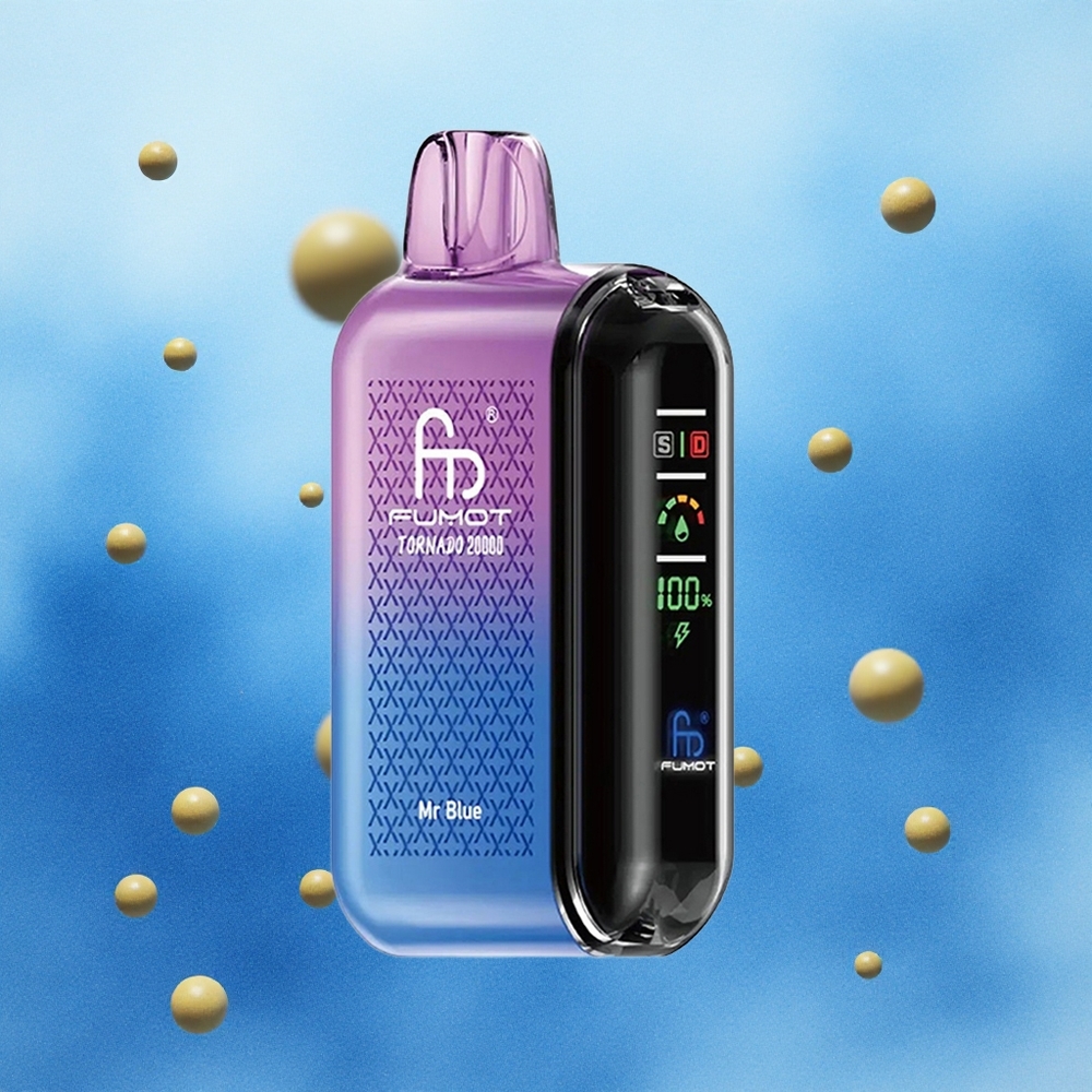 Fumot Tornado 20000 Puffs Дуал Месх Цоил Mr Plavi Serbia vapes 20мл Е-течност