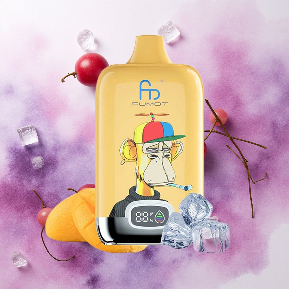 Fumot Tornado Digital Box 12000 Puffs Grozd Led Serbia vapes 20ml MTL