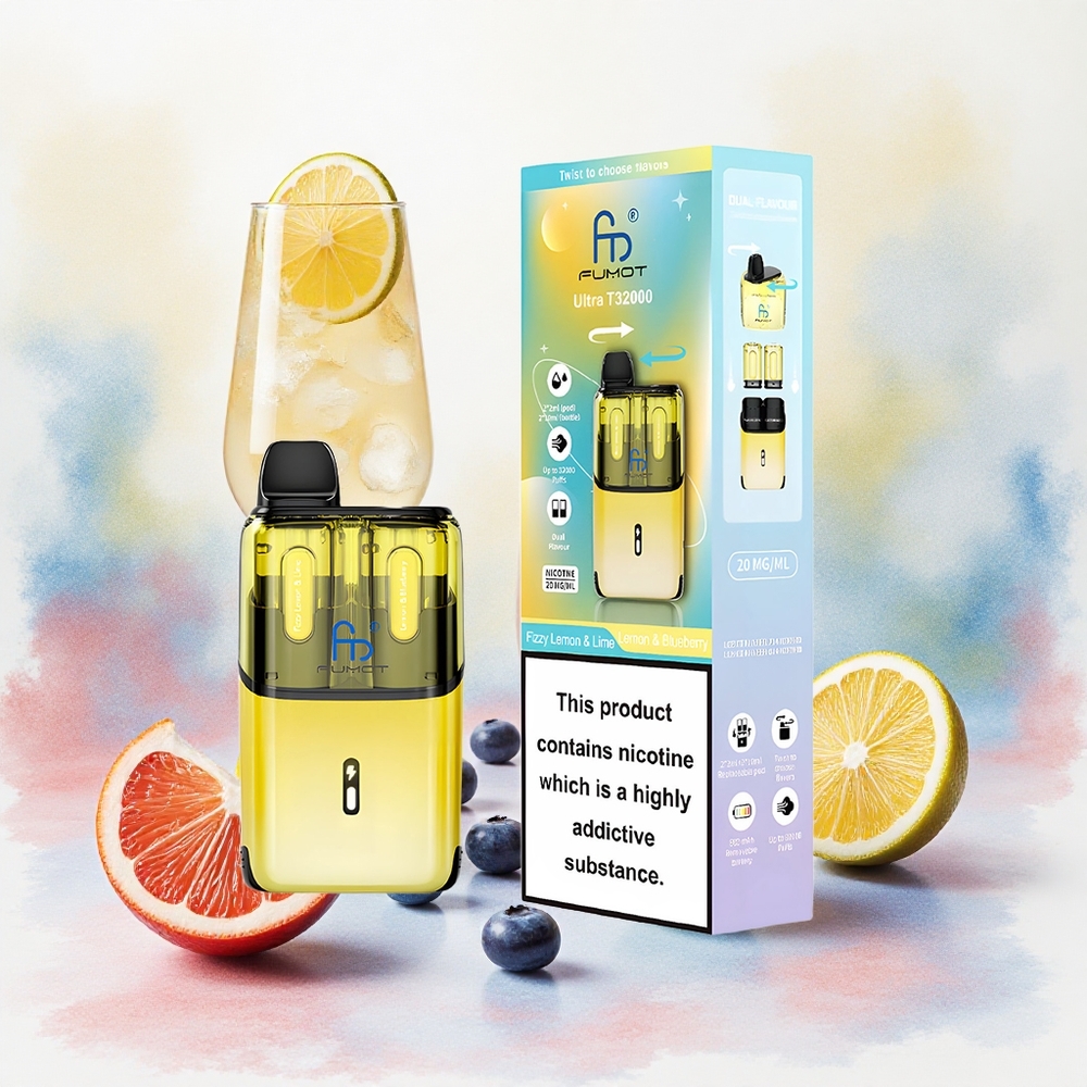 Fumot Ultra T32000 32000 Puffs Fizi Limun  Lime i Limun  Borovnica Serbia vapes