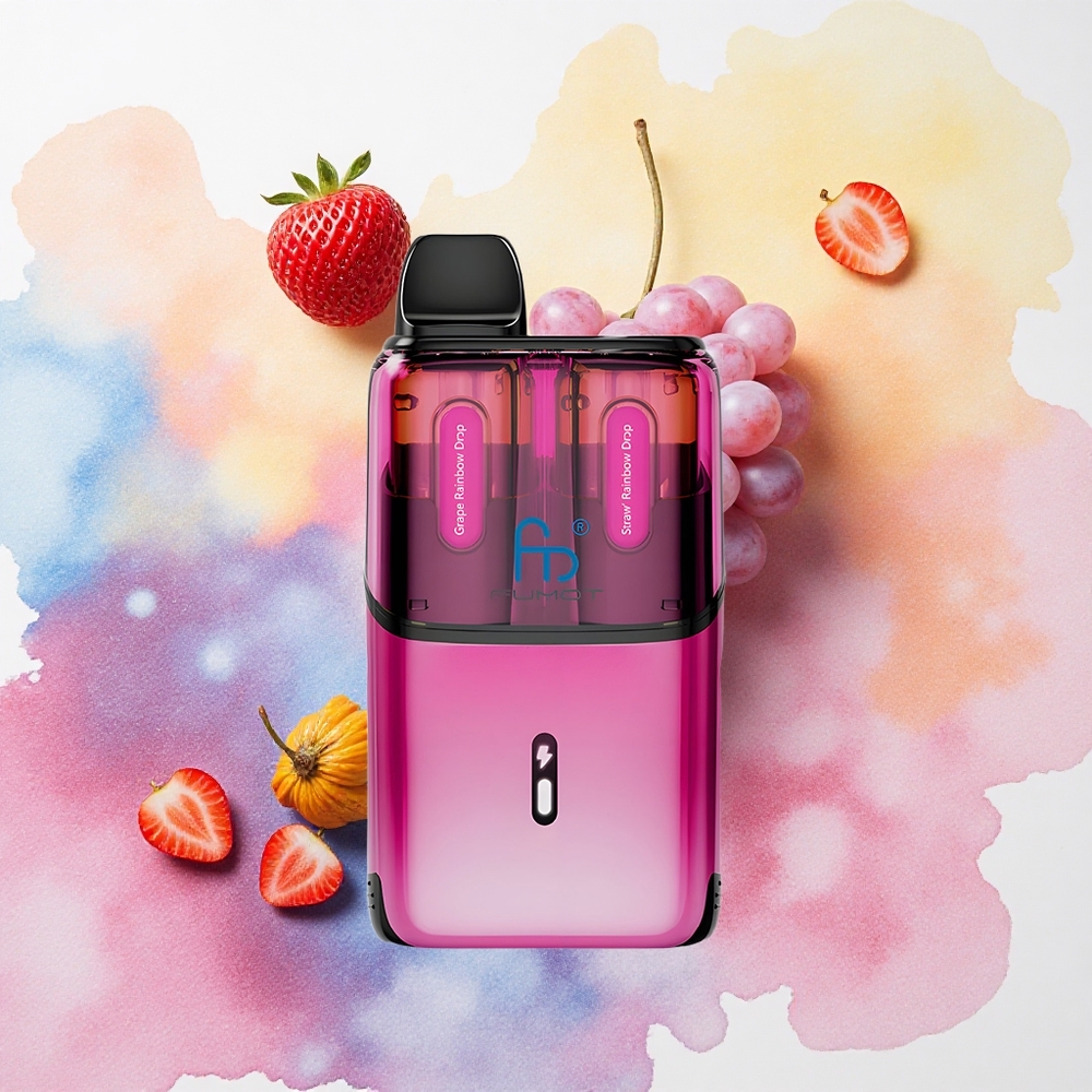 Fumot Ultra T32000 32000 Puffs Grožđe Duga Kap - Jagoda Duga Kap Serbia vapes 800mAh 24ml Type-C 20mg Месх Цоил