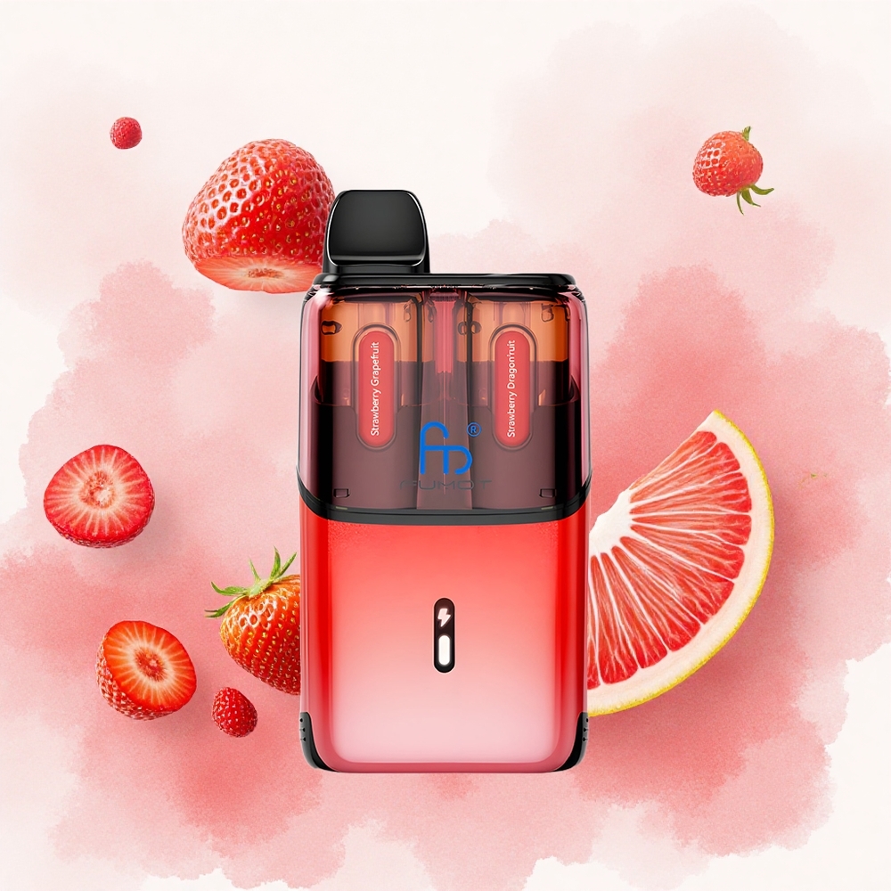 Fumot Ultra T32000 32000 Puffs Jagoda Grejpfrut - Jagoda Zmaj Voće Serbia vapes 800mAh 24ml Type-C 20mg Месх Цоил