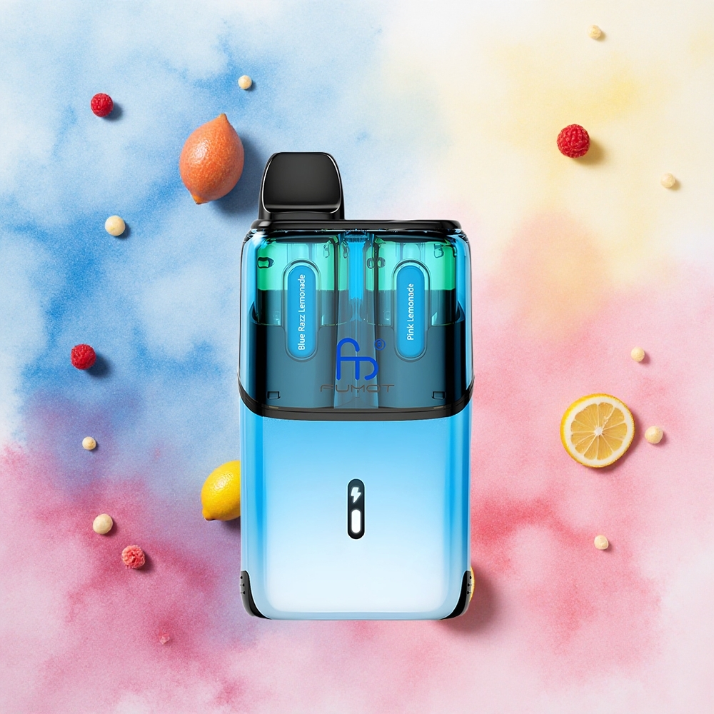 Fumot Ultra T32000 32000 Puffs Plava malina limunada - Rozi limunad Serbia vapes 800mAh Type-C 20mg Месх Цоил