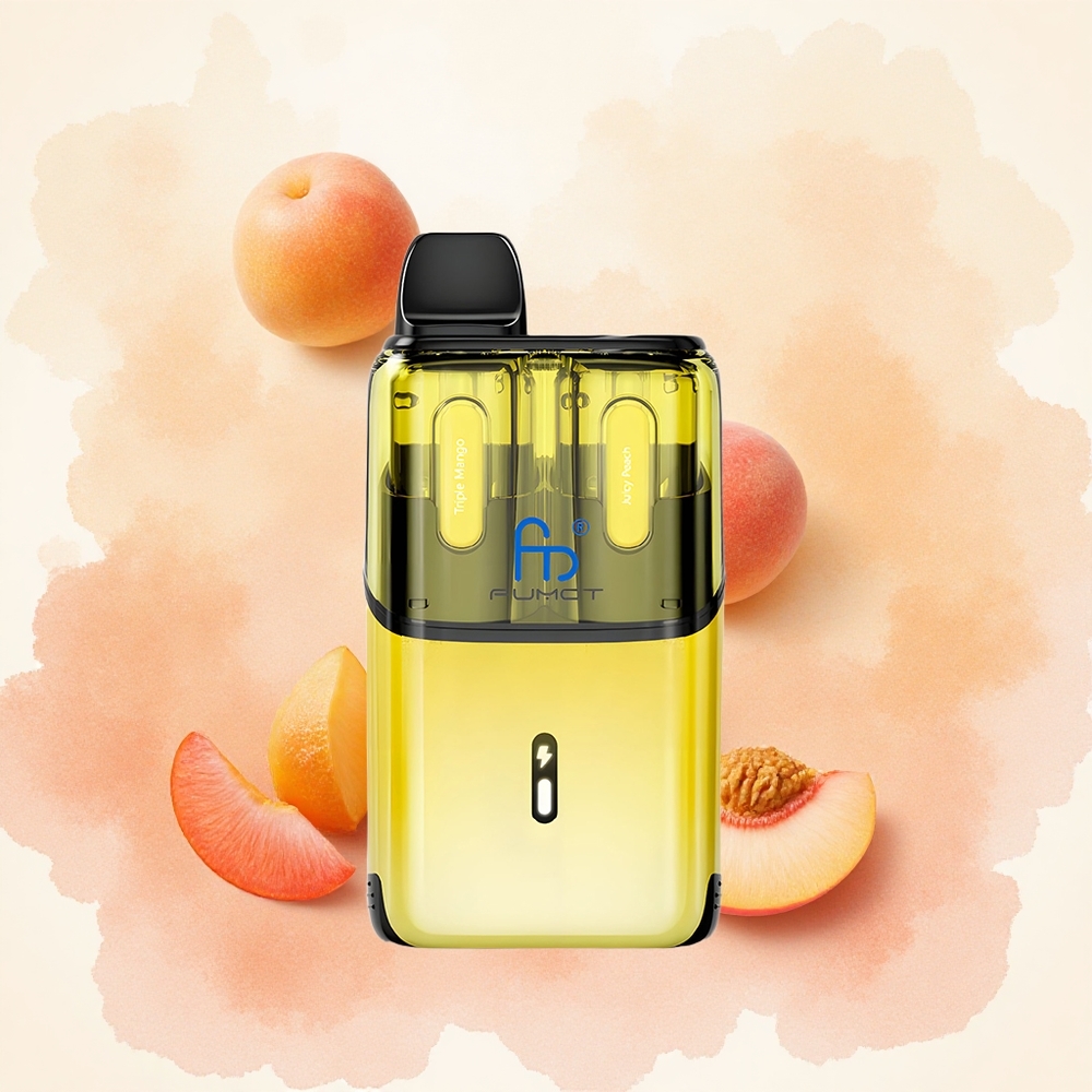 Fumot Ultra T32000 Једнократни Вапе 32000 Puffs Trostruki mango - Sočna breskva Serbia vapes 800mAh Type-C 20mg Месх Цоил