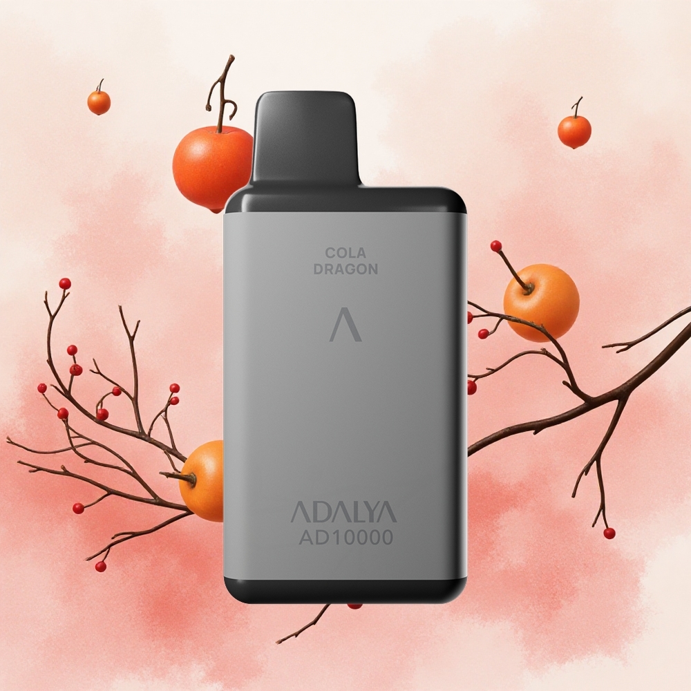 Adalya AD 10000 Puffs Једнократни Вапе Ljubav 66 Serbia vapes Svemirska siva