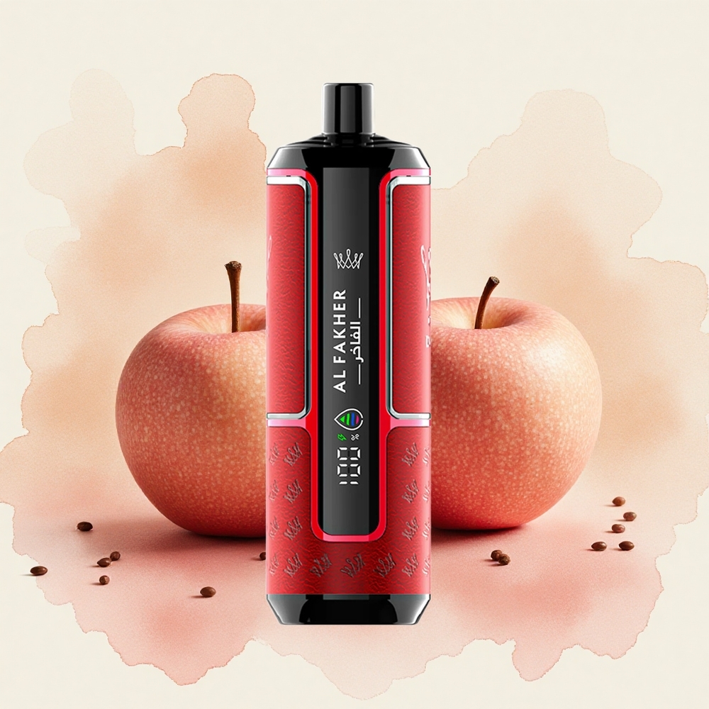 Al Fakher Crown Bar 15K Hypermax Једнократни Вапе Kit Dve Jabuke Serbia vapes 22ml/600mAh/Tip-C/DTL/6mg Никотин