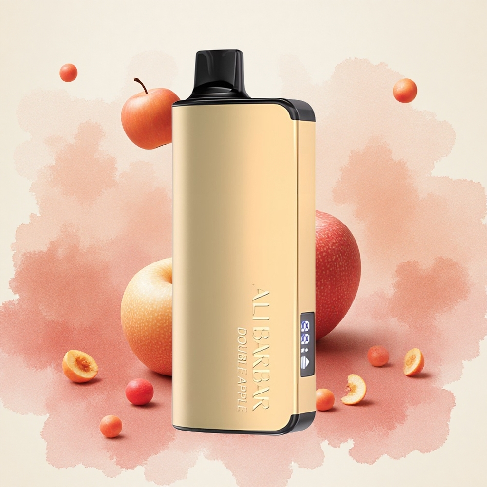 Alibarbar Ingot 9000 Puffs Dve Jabuke Serbia vapes 22ml/2350mAh/1.2 Ohm
