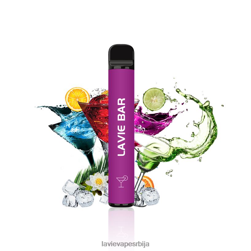 коктел LAVIE BAR 2% верзија 800 пуффс 0Z4H02319 | Lavie Vape Review